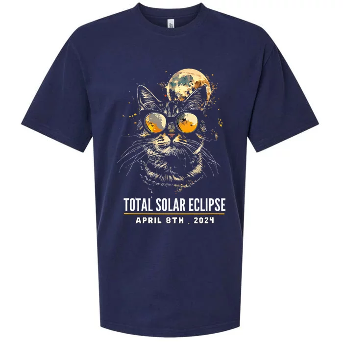 2024 Eclipse  8 April 2024 Eclipse Sueded Cloud Jersey T-Shirt