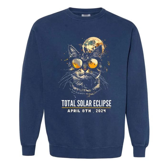 2024 Eclipse  8 April 2024 Eclipse Garment-Dyed Sweatshirt