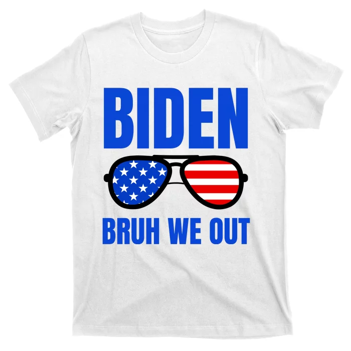 2024 Election Biden 2024 Bruh We Out Funny Joe Biden T-Shirt