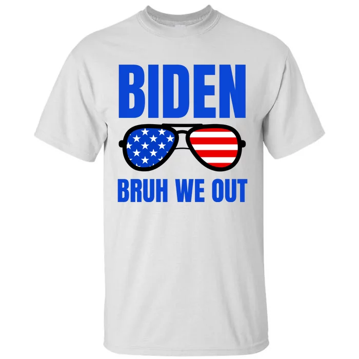 2024 Election Biden 2024 Bruh We Out Funny Joe Biden Tall T-Shirt