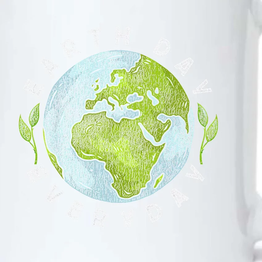 2024 Earth Day Every Day Planet 54 Anniversary Black Color Changing Mug