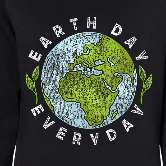 2024 Earth Day Every Day Planet 54 Anniversary Womens California Wash Sweatshirt