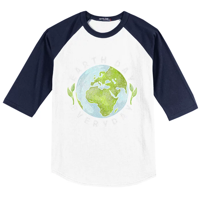 2024 Earth Day Every Day Planet 54 Anniversary Baseball Sleeve Shirt