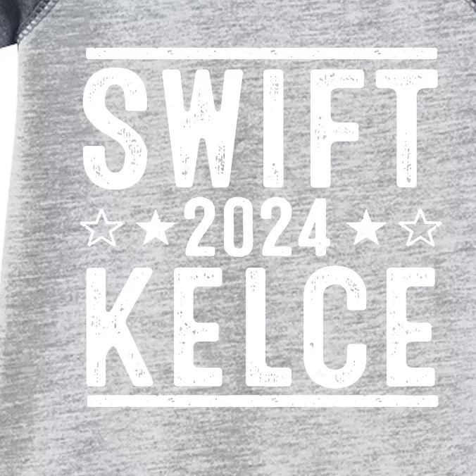 2024 Election Democrat Republican Swifty Fan Concert Party Infant Baby Jersey Bodysuit