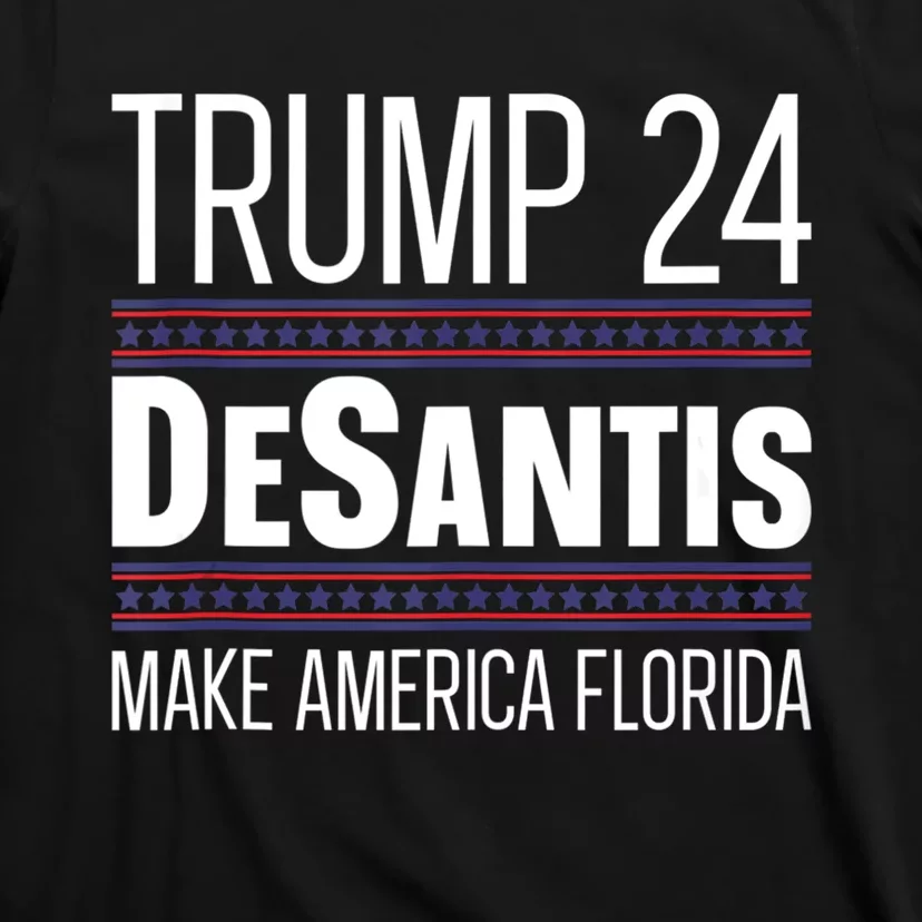 2024 Election Desantis Trump Make America Florida T-Shirt