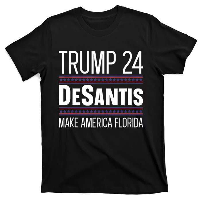 2024 Election Desantis Trump Make America Florida T-Shirt