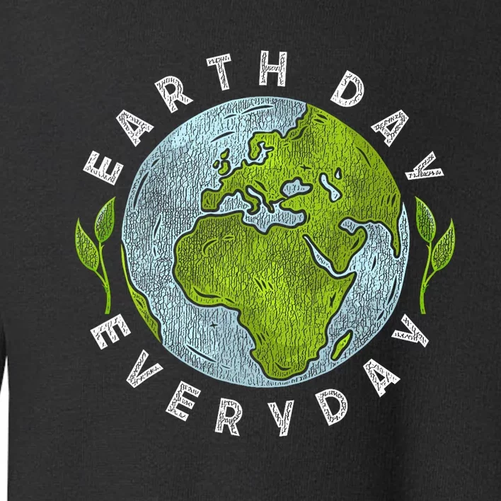 2024 Earth Day Every Day Planet 54 Anniversary Toddler Sweatshirt