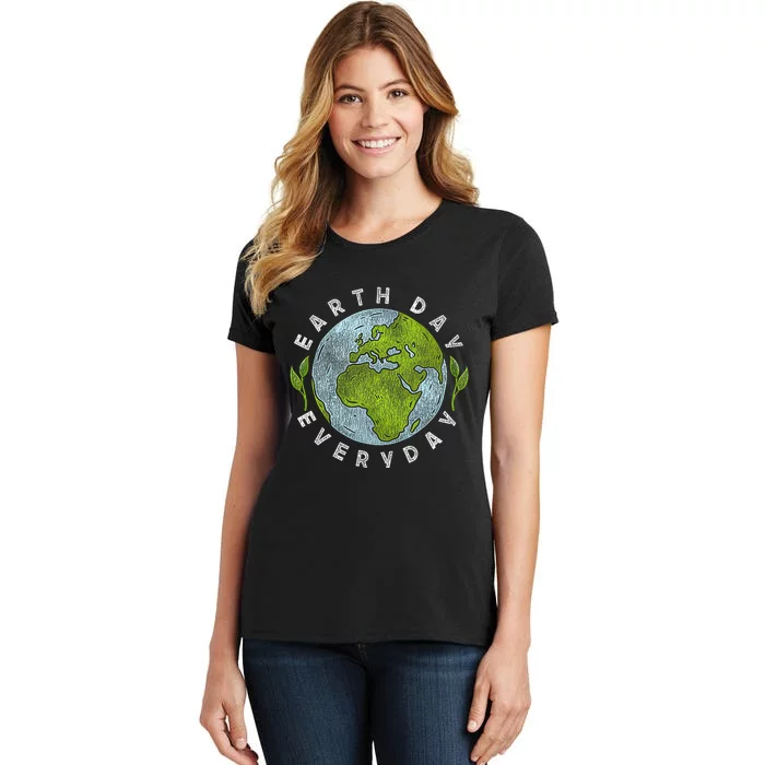 2024 Earth Day Every Day Planet 54 Anniversary Women's T-Shirt