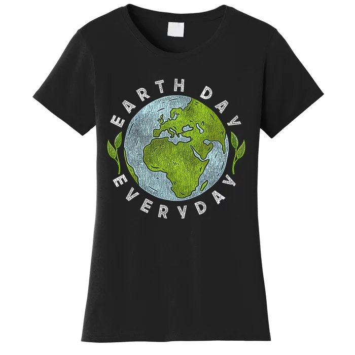 2024 Earth Day Every Day Planet 54 Anniversary Women's T-Shirt