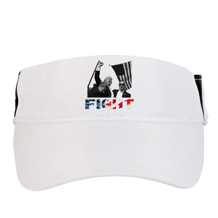 2024 Election Rally Fight Shot United States Patriotic Adult Drive Performance Visor