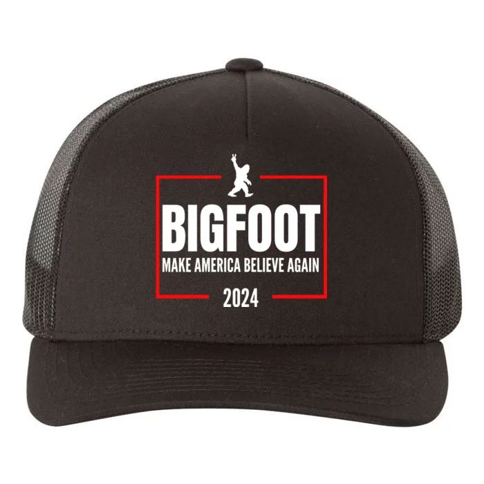 2024 Election Vote Bigfoot Yupoong Adult 5-Panel Trucker Hat