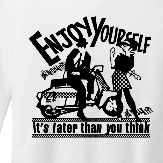 2tone Enjoy Yourself 2 Tone Ska Music Womens CVC Long Sleeve Shirt