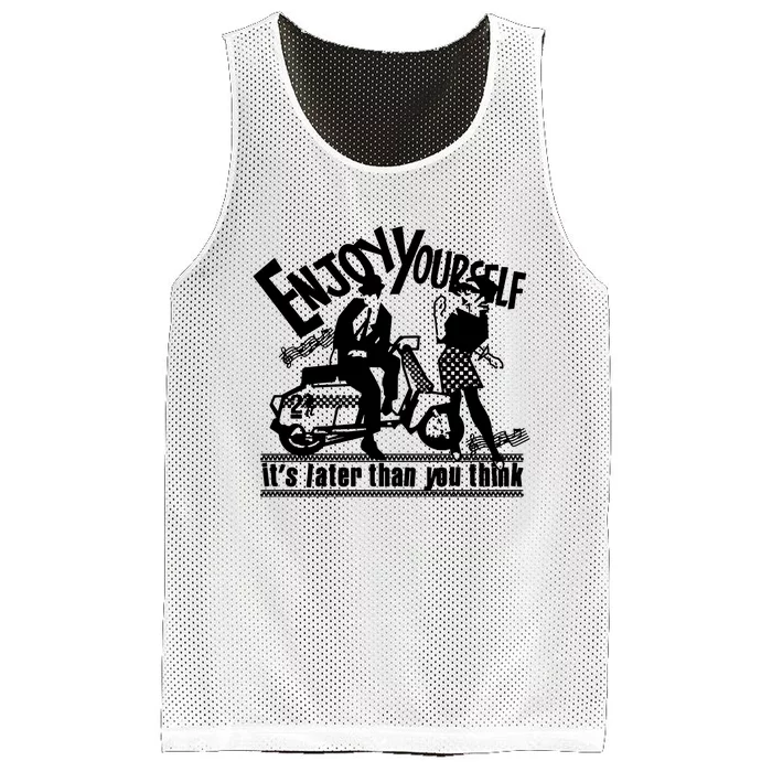 2tone Enjoy Yourself 2 Tone Ska Music Mesh Reversible Basketball Jersey Tank