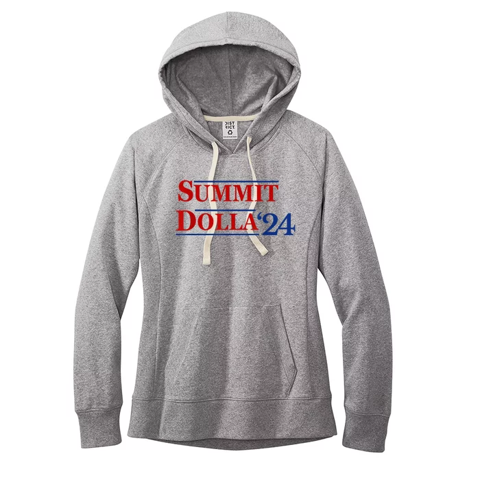 2024 Election Year Name Summit Dolla 2024 Women's Fleece Hoodie