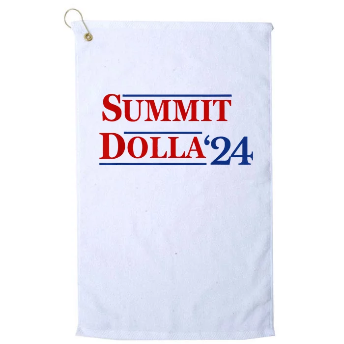 2024 Election Year Name Summit Dolla 2024 Platinum Collection Golf Towel