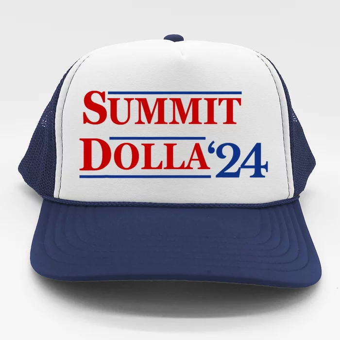 2024 Election Year Funny Name Summit Dolla 24 Trucker Hat