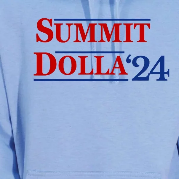 2024 Election Year Funny Name Summit Dolla 24 Unisex Surf Hoodie