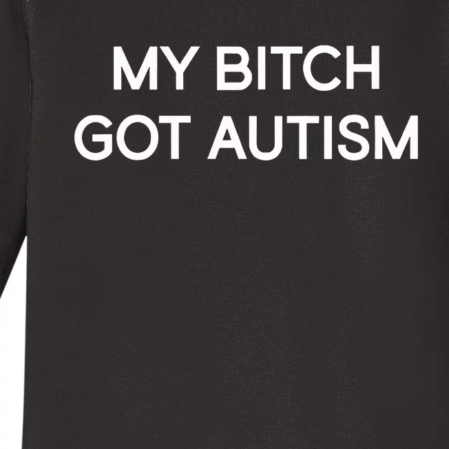 2 Femcel 2 Furious My Bitch Got Autism Baby Long Sleeve Bodysuit