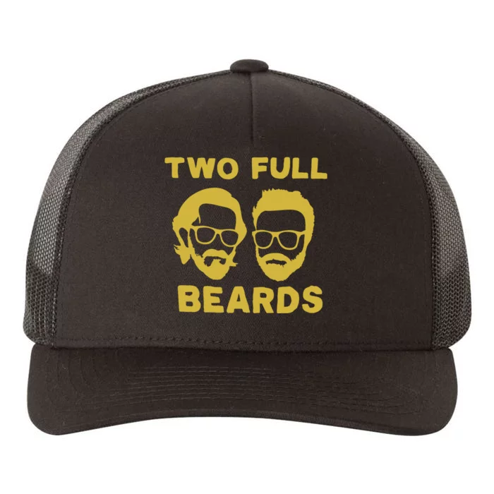 2 Full Beards Yupoong Adult 5-Panel Trucker Hat