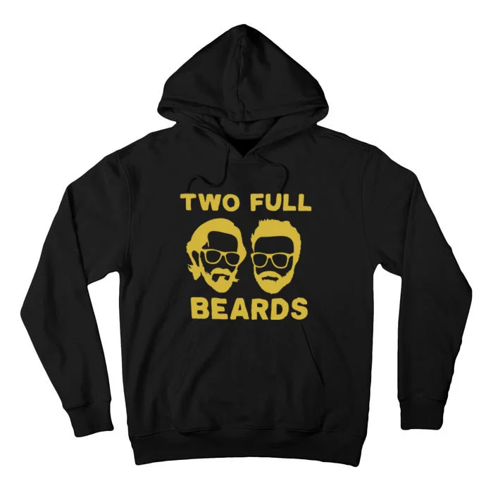 2 Full Beards Tall Hoodie