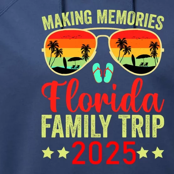 2025 Florida Family Trip Vacation Performance Fleece Hoodie