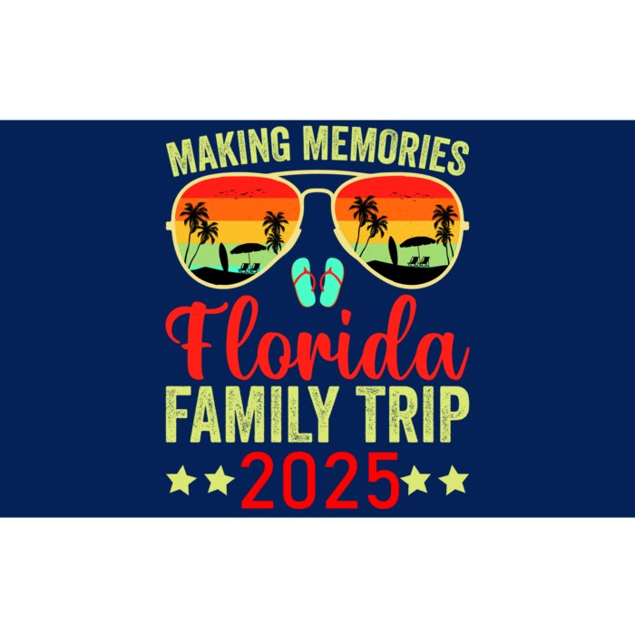 2025 Florida Family Trip Vacation Bumper Sticker