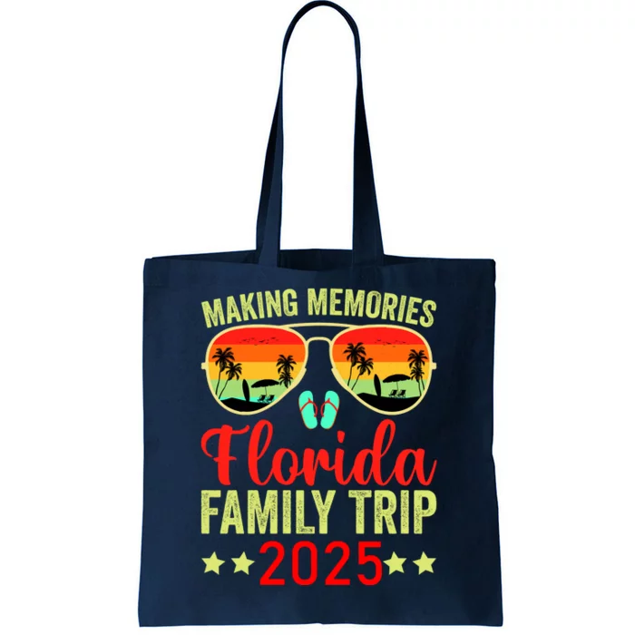 2025 Florida Family Trip Vacation Tote Bag