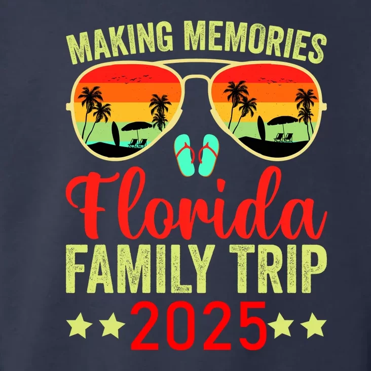 2025 Florida Family Trip Vacation Toddler Hoodie