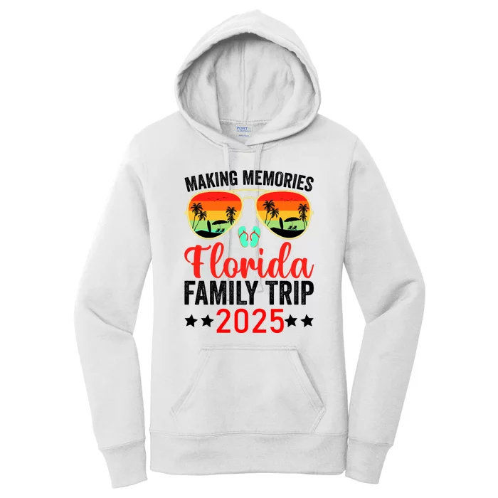 2025 Florida Family Trip Vacation Women's Pullover Hoodie