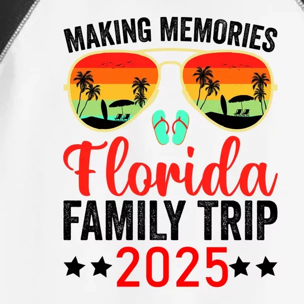 2025 Florida Family Trip Vacation Toddler Fine Jersey T-Shirt