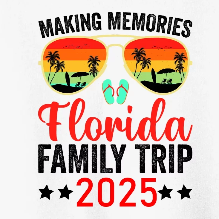 2025 Florida Family Trip Vacation Toddler T-Shirt