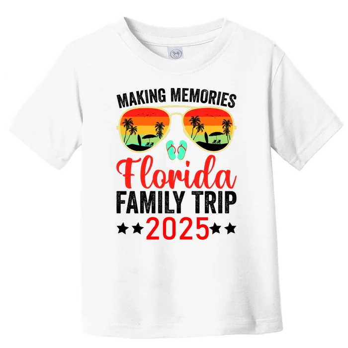 2025 Florida Family Trip Vacation Toddler T-Shirt