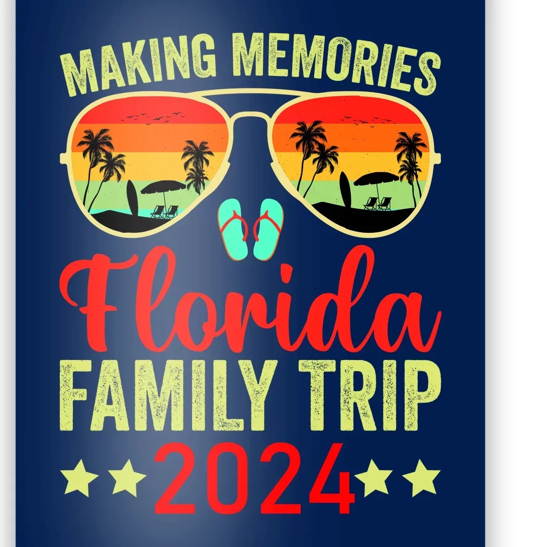 2024 Florida Family Trip Vacation Poster