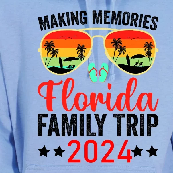 2024 Florida Family Trip Vacation Unisex Surf Hoodie