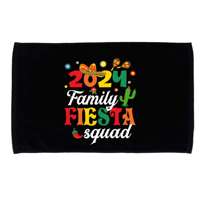 2024 Family Fiesta Squad Cinco De Mayo Microfiber Hand Towel