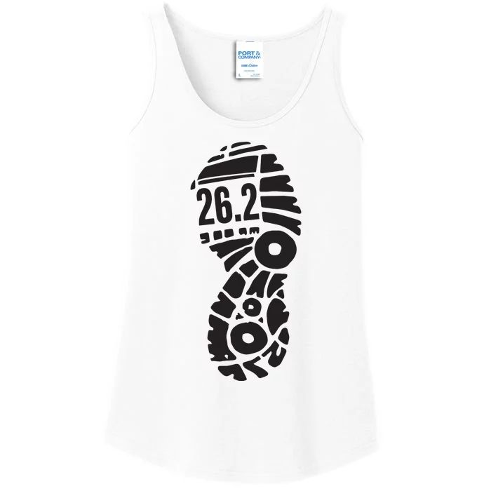 262 Full Marathon Runner Women Ladies Essential Tank