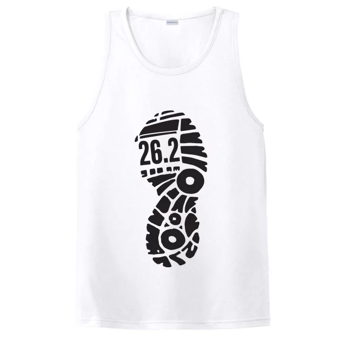 262 Full Marathon Runner Women Performance Tank