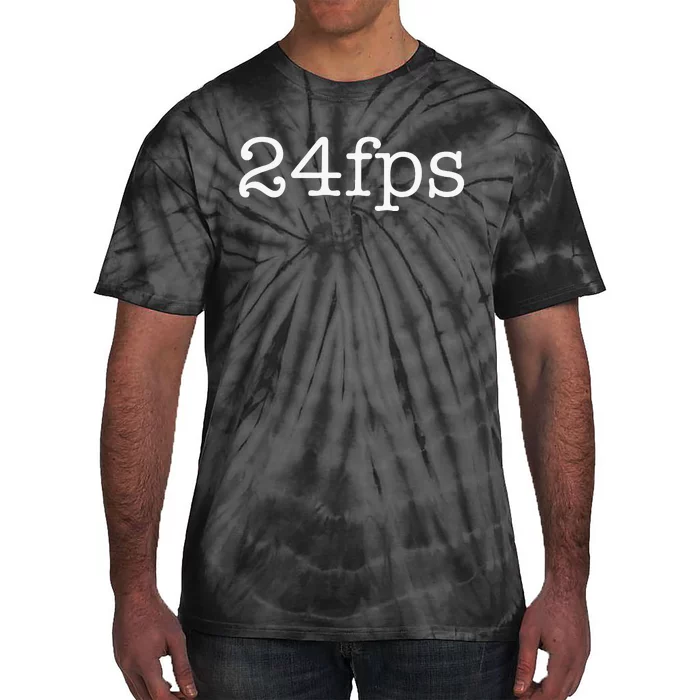 24fps Film Maker Motion Picture Crew Tie-Dye T-Shirt