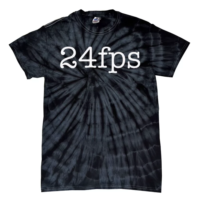 24fps Film Maker Motion Picture Crew Tie-Dye T-Shirt