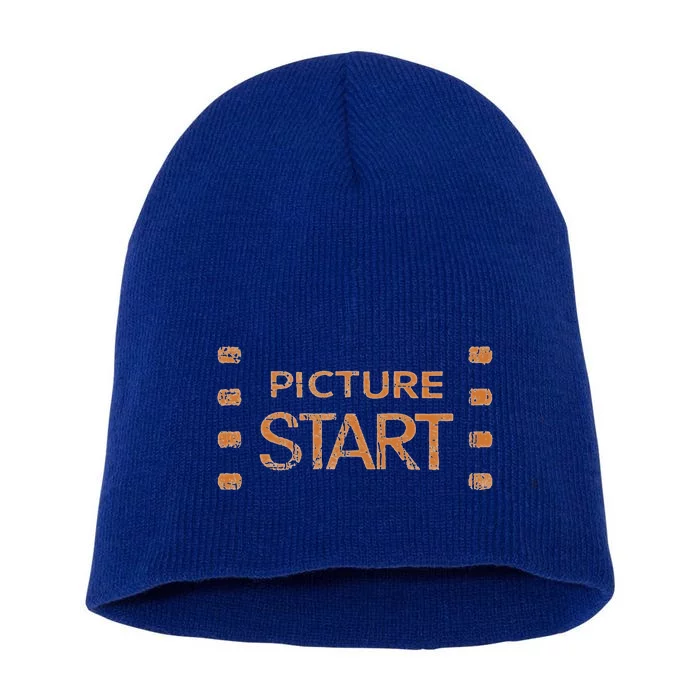 24fps Film Maker Motion Picture Crew Short Acrylic Beanie