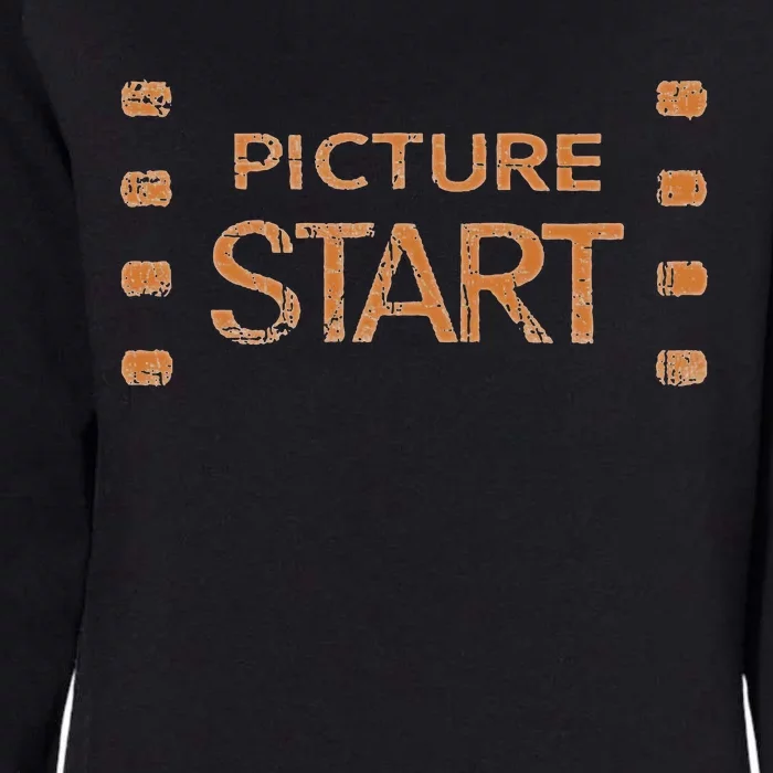 24fps Film Maker Motion Picture Crew Womens California Wash Sweatshirt