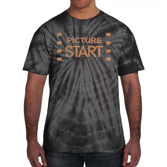 24fps Film Maker Motion Picture Crew Tie-Dye T-Shirt