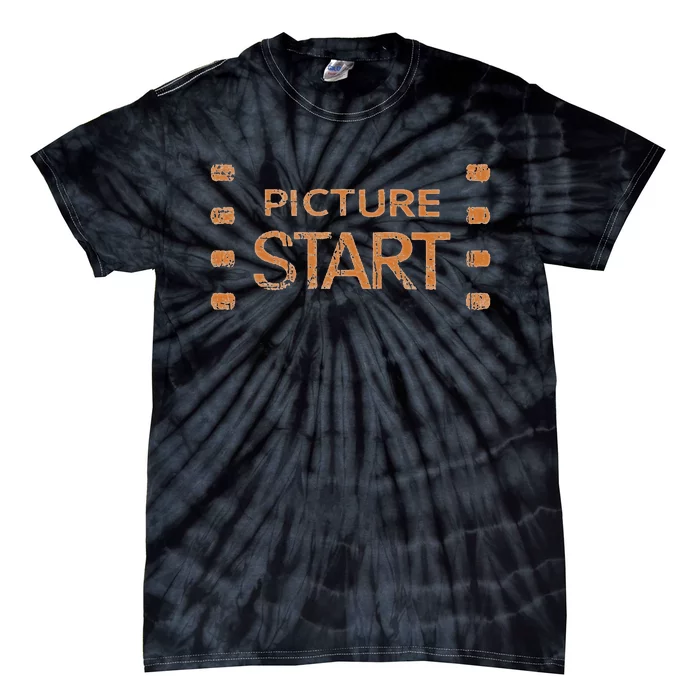 24fps Film Maker Motion Picture Crew Tie-Dye T-Shirt