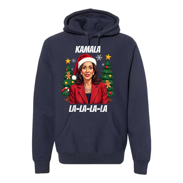 2024 Funny President Kamala Harris Christmas Premium Hoodie