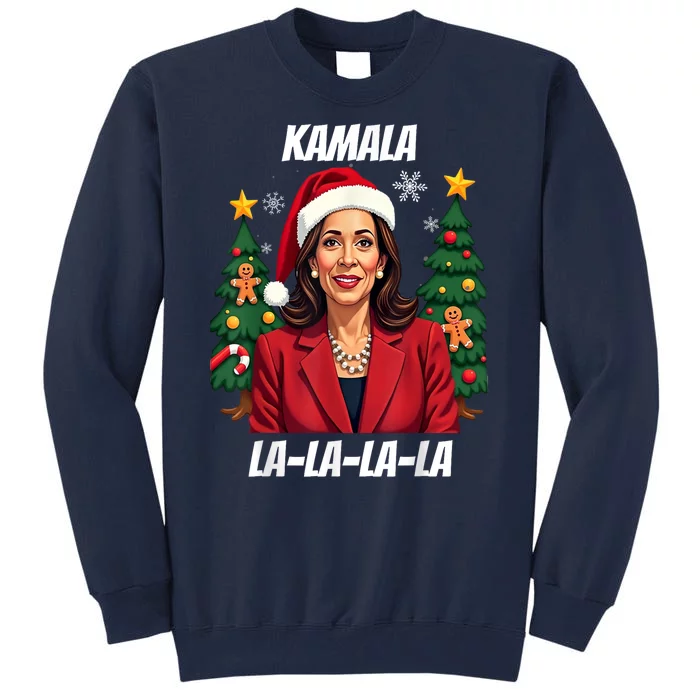 2024 Funny President Kamala Harris Christmas Tall Sweatshirt