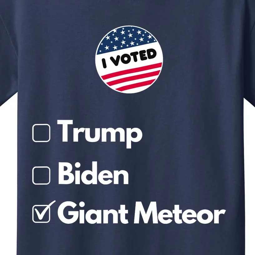 2024 Funny President Election Vote Kids T-Shirt