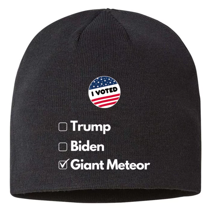 2024 Funny President Election Vote 8 1/2in Sustainable Knit Beanie