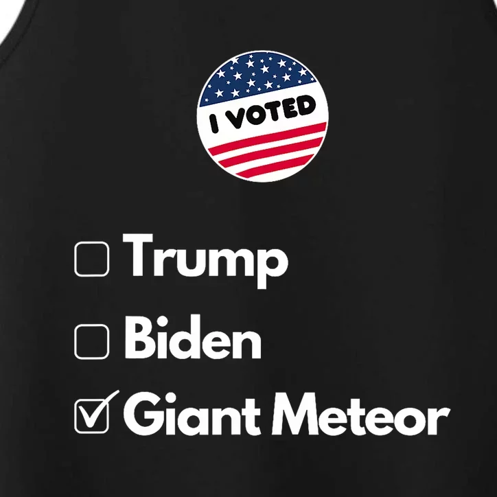 2024 Funny President Election Vote Performance Tank