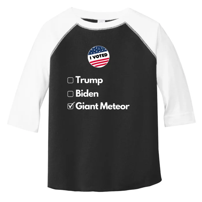 2024 Funny President Election Vote Toddler Fine Jersey T-Shirt