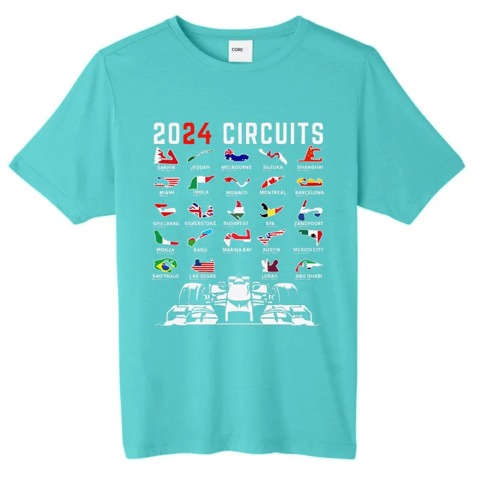 2024 Formula Racing Track Formula Race Formula Car Fan ChromaSoft Performance T-Shirt